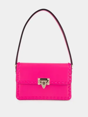 Rockstud23 Leather Shoulder Bag