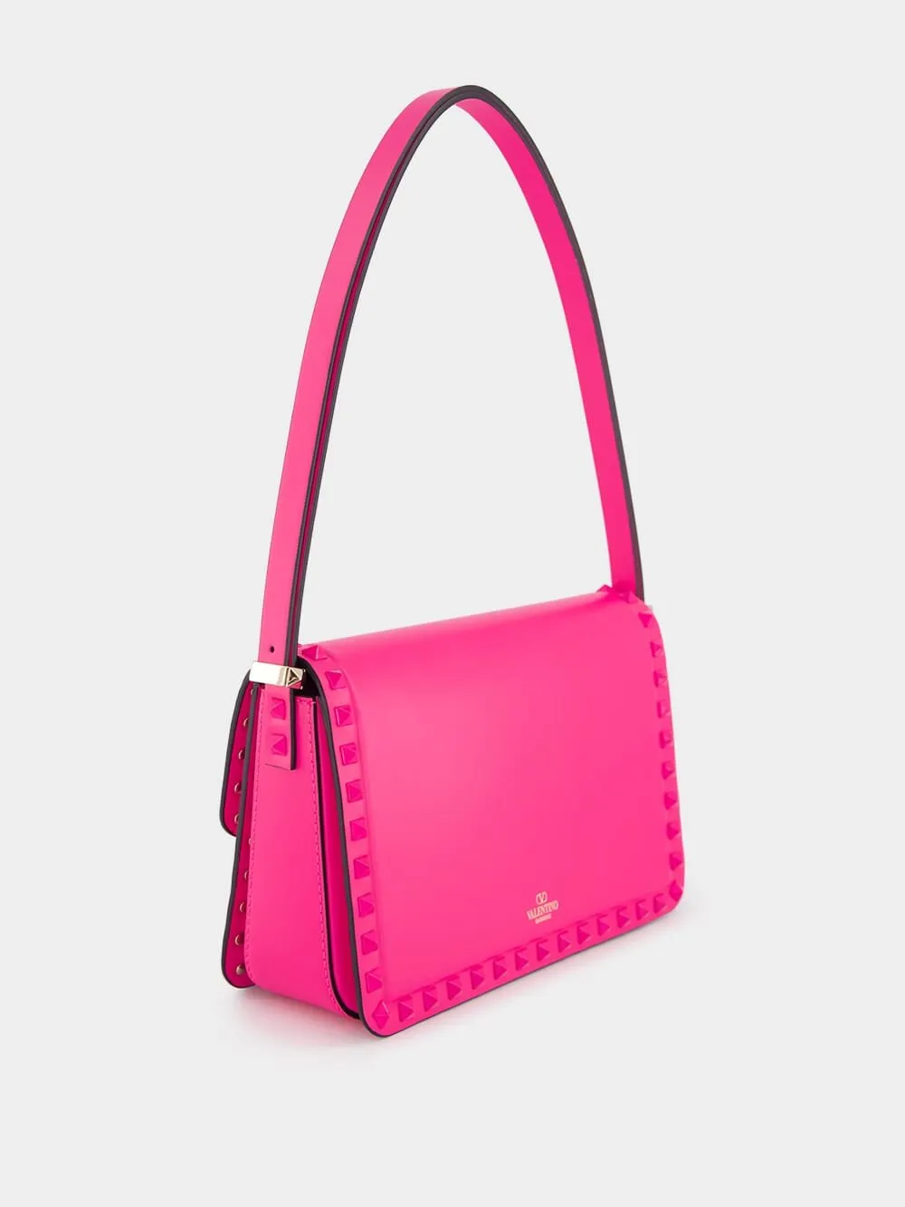 Rockstud23 Leather Shoulder Bag
