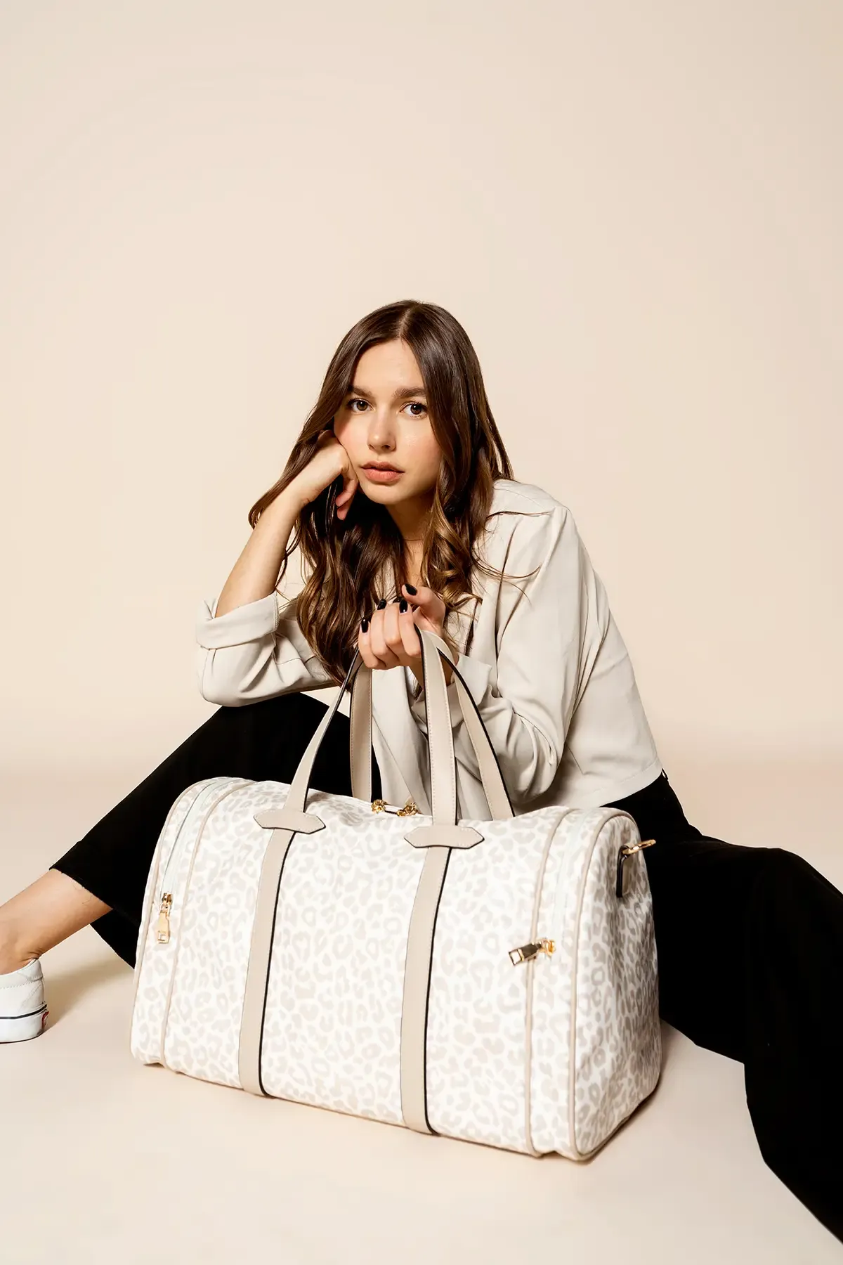 Ruth Duffle Weekender White
