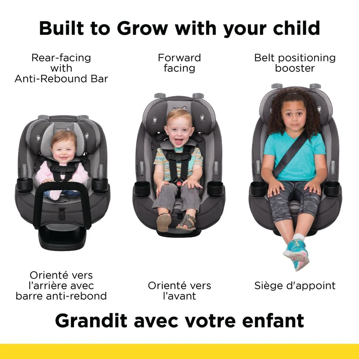 Safety 1st EverFit Comfort Cool Car Seat - Stone Terra