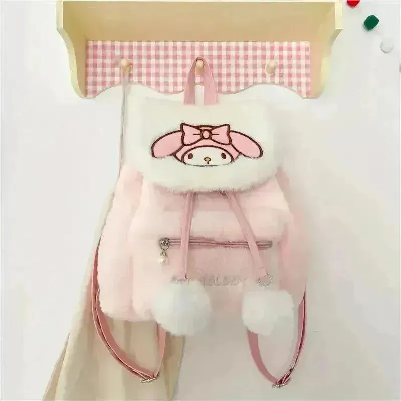 Sanrio Kuromi & Cinnamoroll Plush Backpack