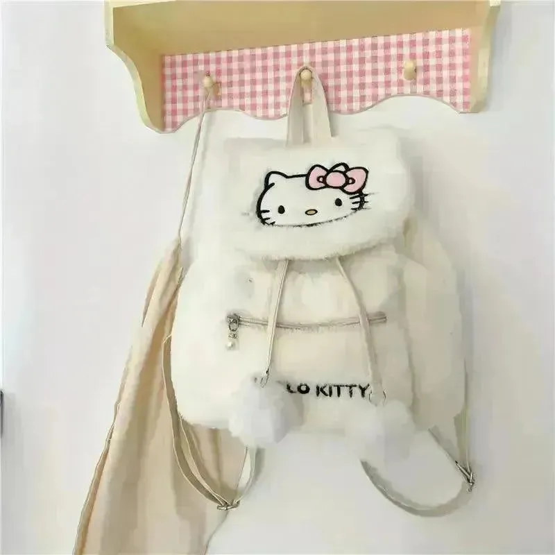 Sanrio Kuromi & Cinnamoroll Plush Backpack