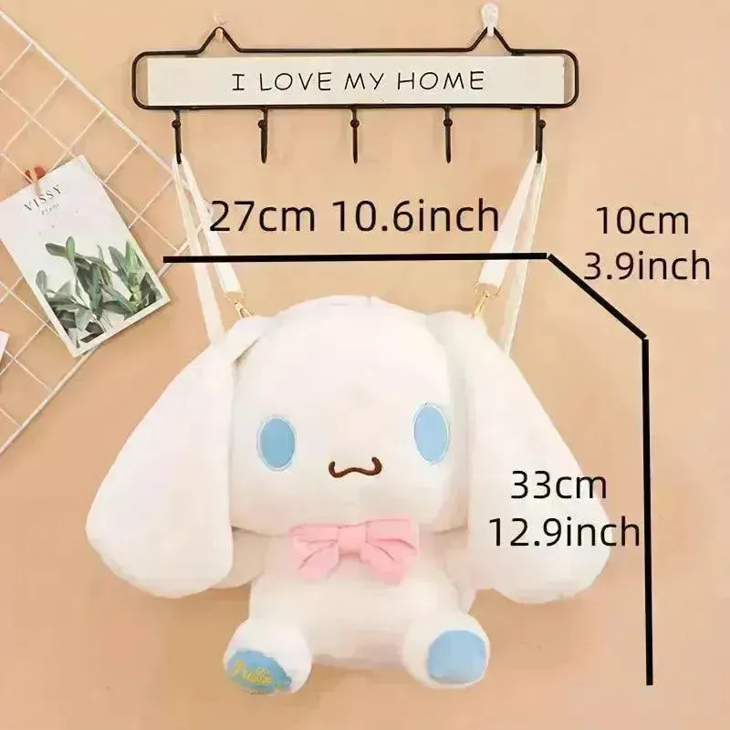 Sanrio Kuromi & Cinnamoroll Plush Backpack