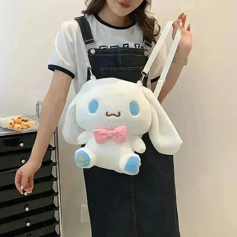 Sanrio Kuromi & Cinnamoroll Plush Backpack