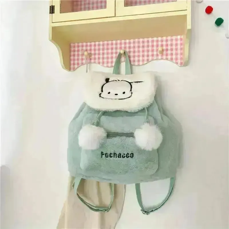 Sanrio Kuromi & Cinnamoroll Plush Backpack