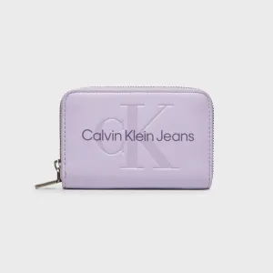 Sculpted Mono Purse - Lilac