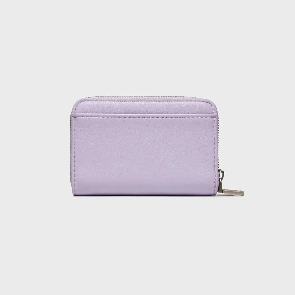 Sculpted Mono Purse - Lilac
