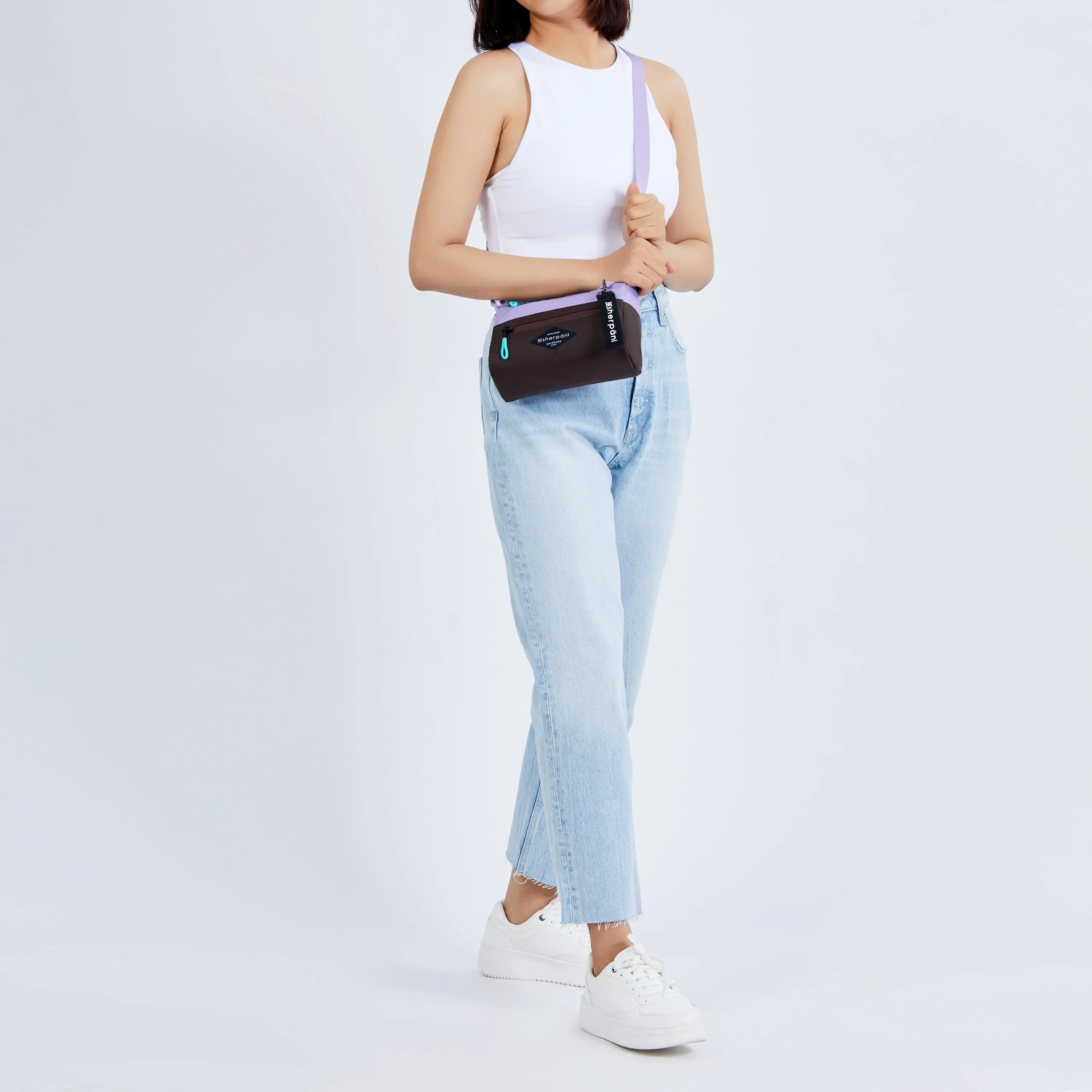 Sherpani Skye Crossbody Handbag lavender
