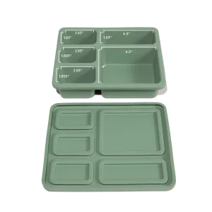 Silicone Bento Box | Sage Green