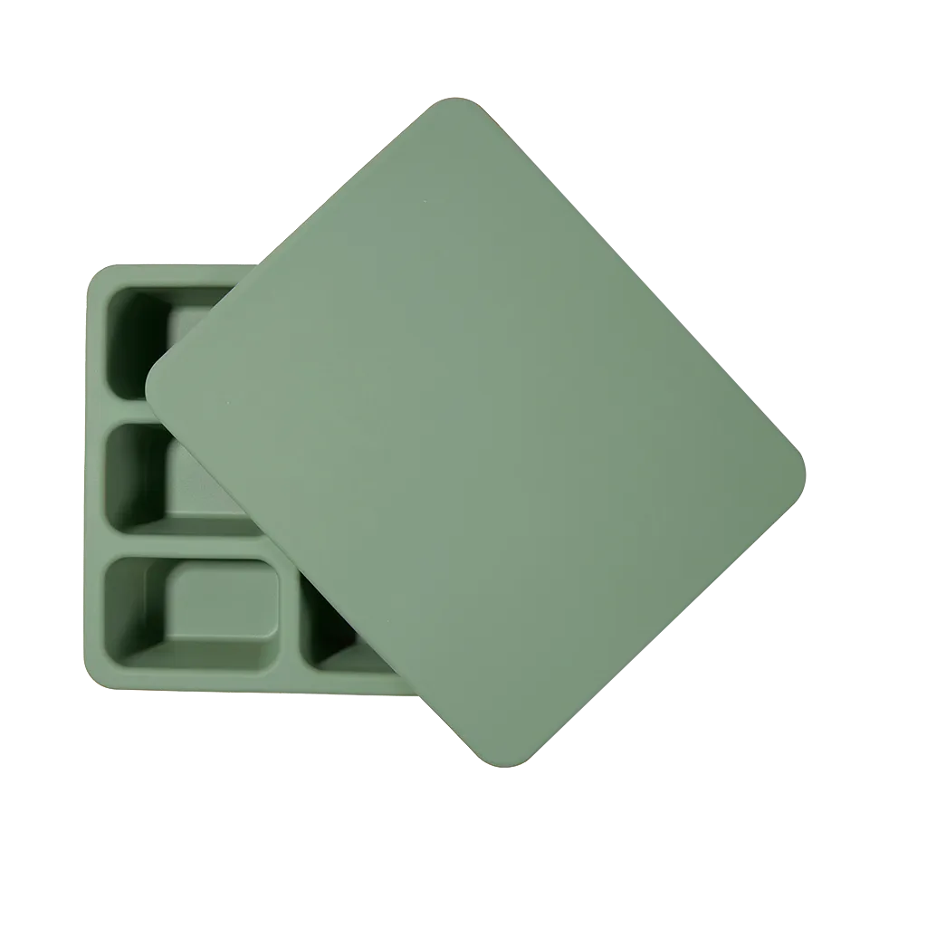 Silicone Bento Box | Sage Green