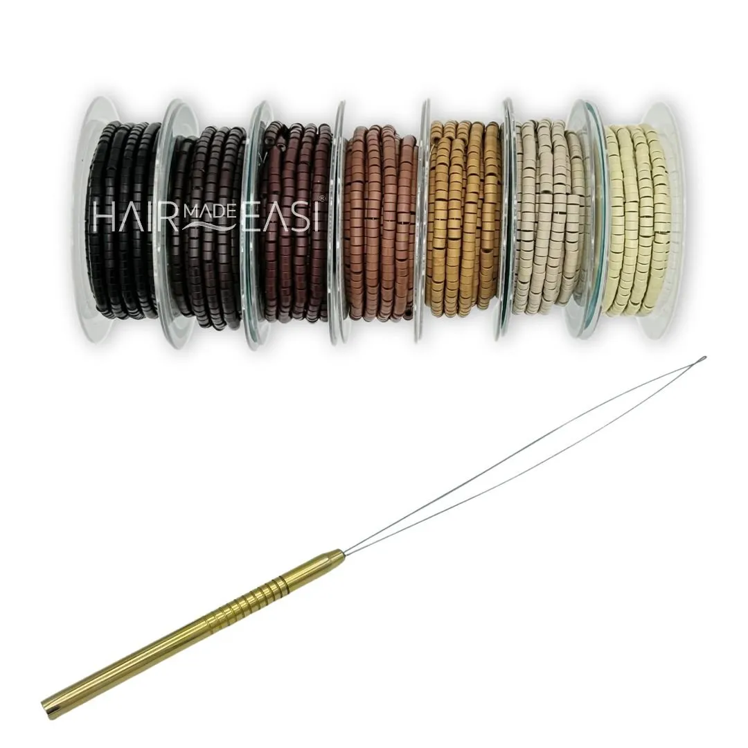 Silicone Lined Pre-Loaded Micro Rings (1000) and Easiloop Duo
