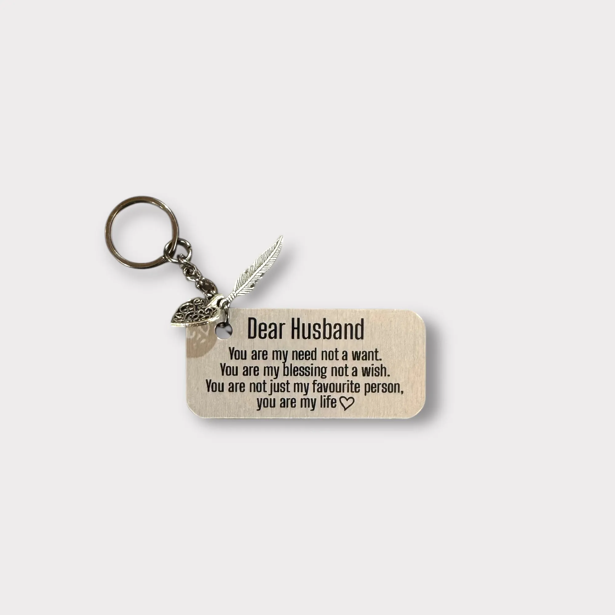 Silver|Gold Family Key Ring