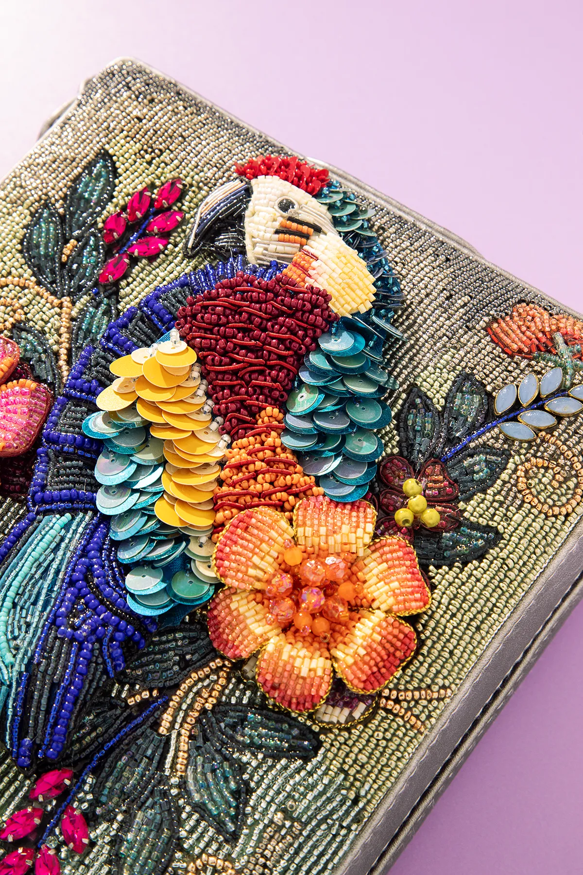 Sitting Pretty Parrot Handbag
