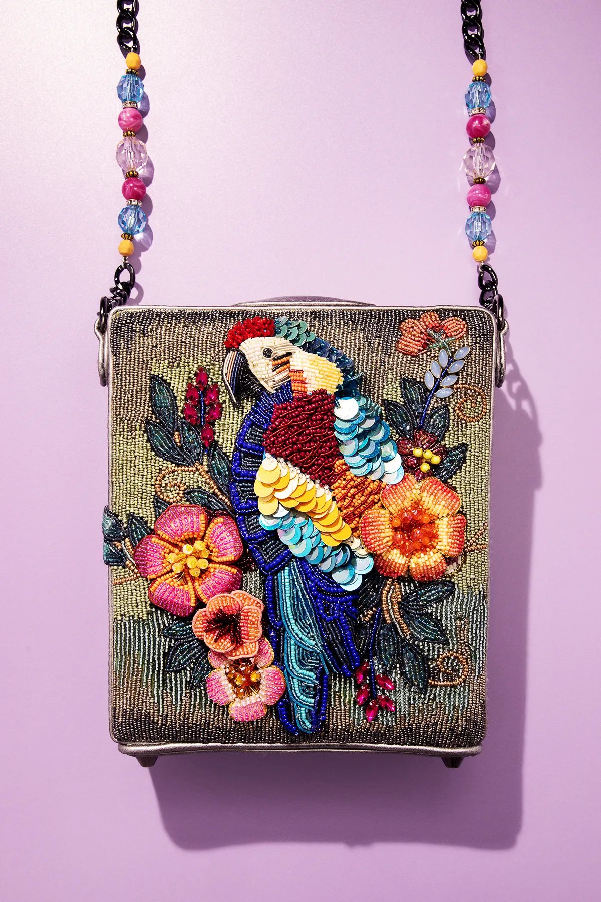 Sitting Pretty Parrot Handbag