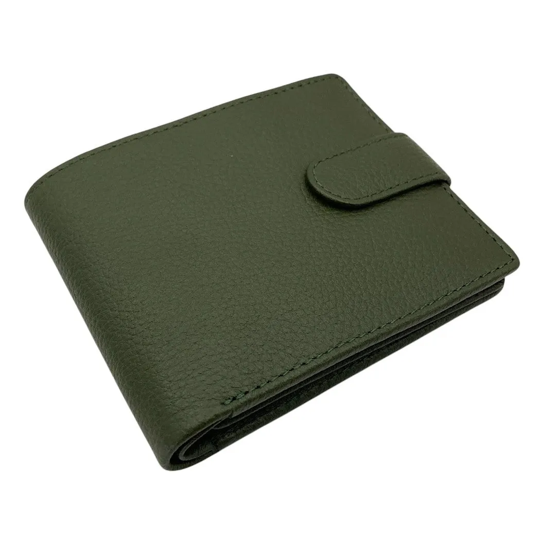 Smooth Top Grain Billfold Wallet # 1244S- Zip Loop