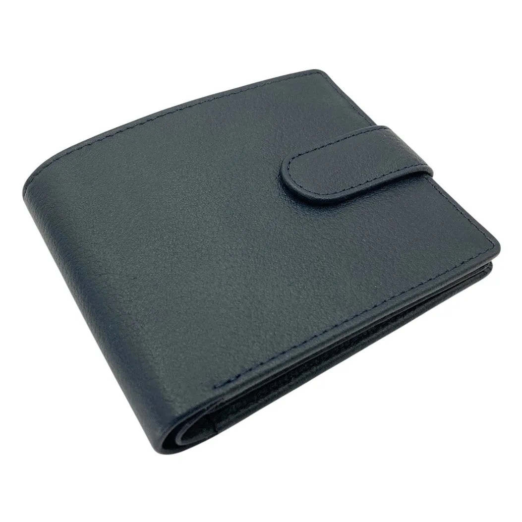 Smooth Top Grain Billfold Wallet # 1244S- Zip Loop