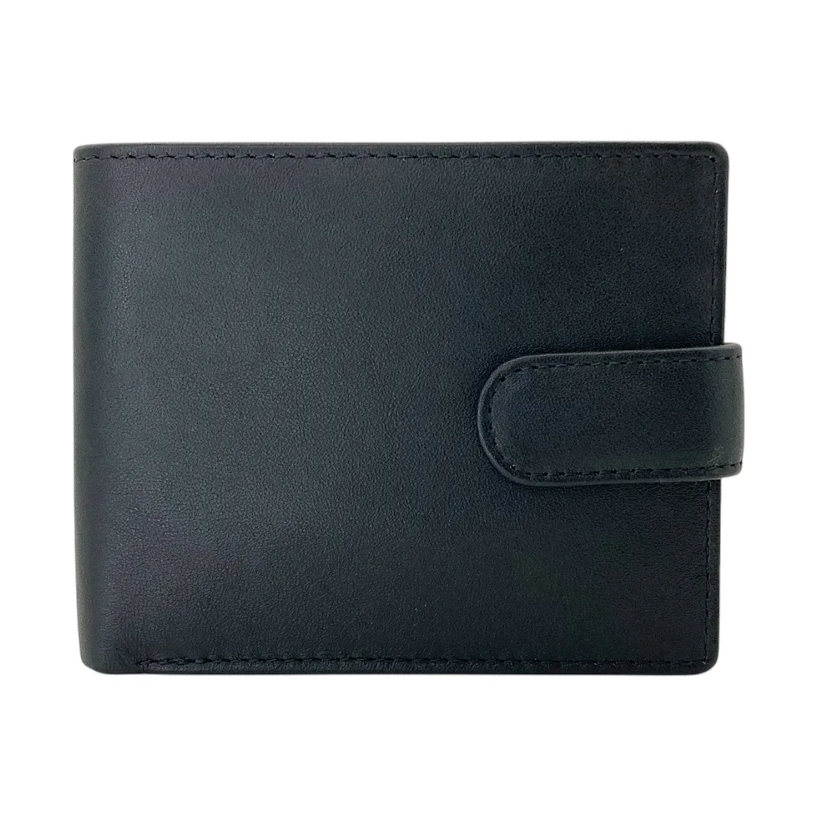 Smooth Top Grain Billfold Wallet # 1244S- Zip Loop