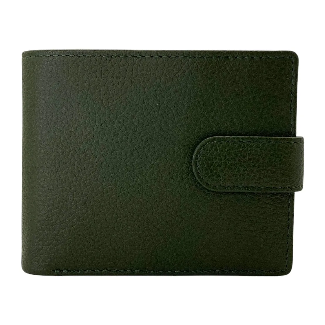 Smooth Top Grain Billfold Wallet # 1244S- Zip Loop