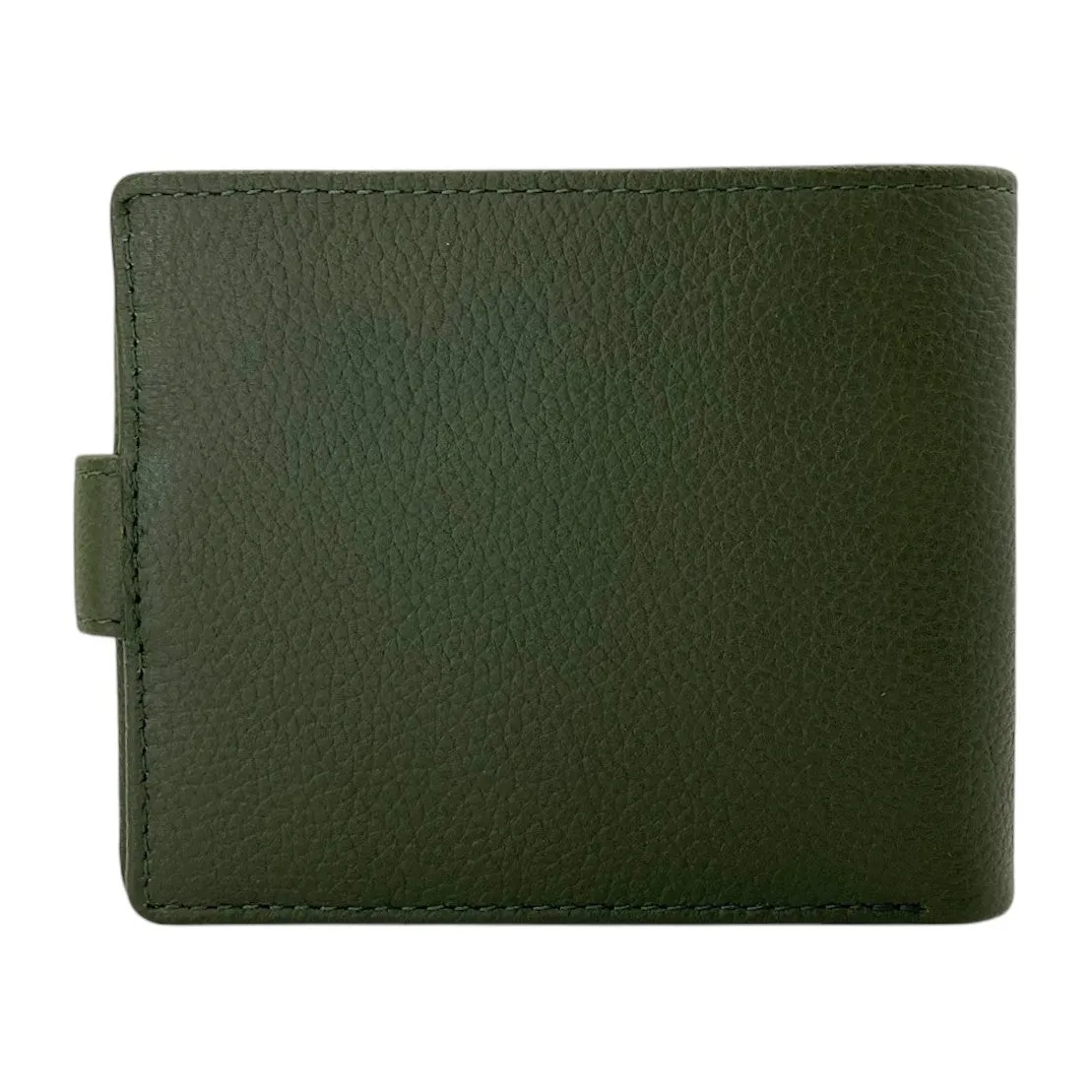 Smooth Top Grain Billfold Wallet # 1244S- Zip Loop