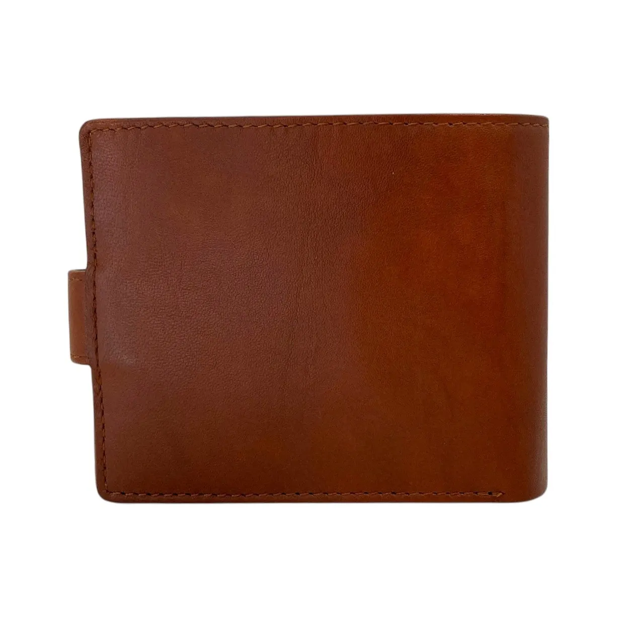Smooth Top Grain Billfold Wallet # 1244S- Zip Loop