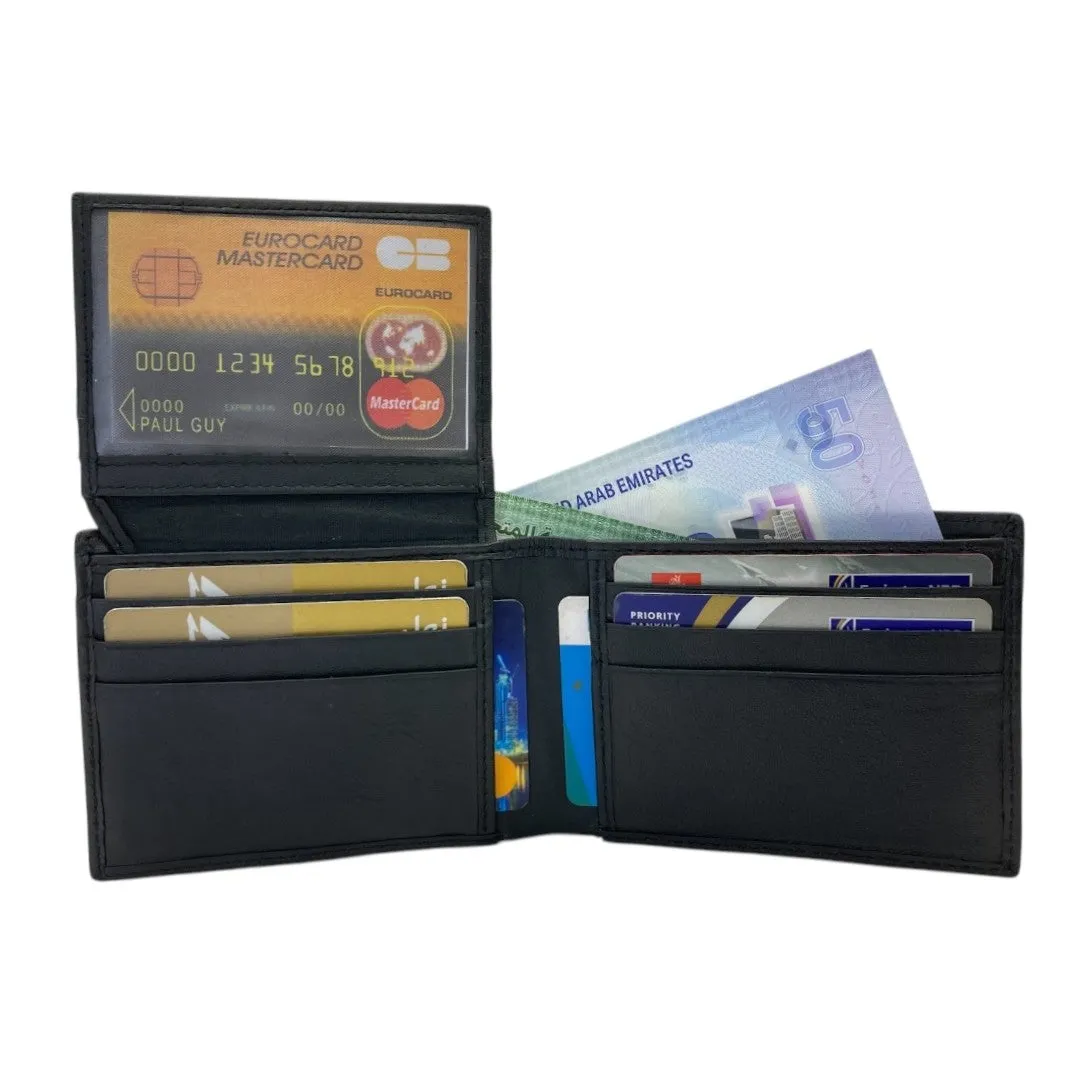 Smooth Top Grain Billfold Wallet # 1347 CC