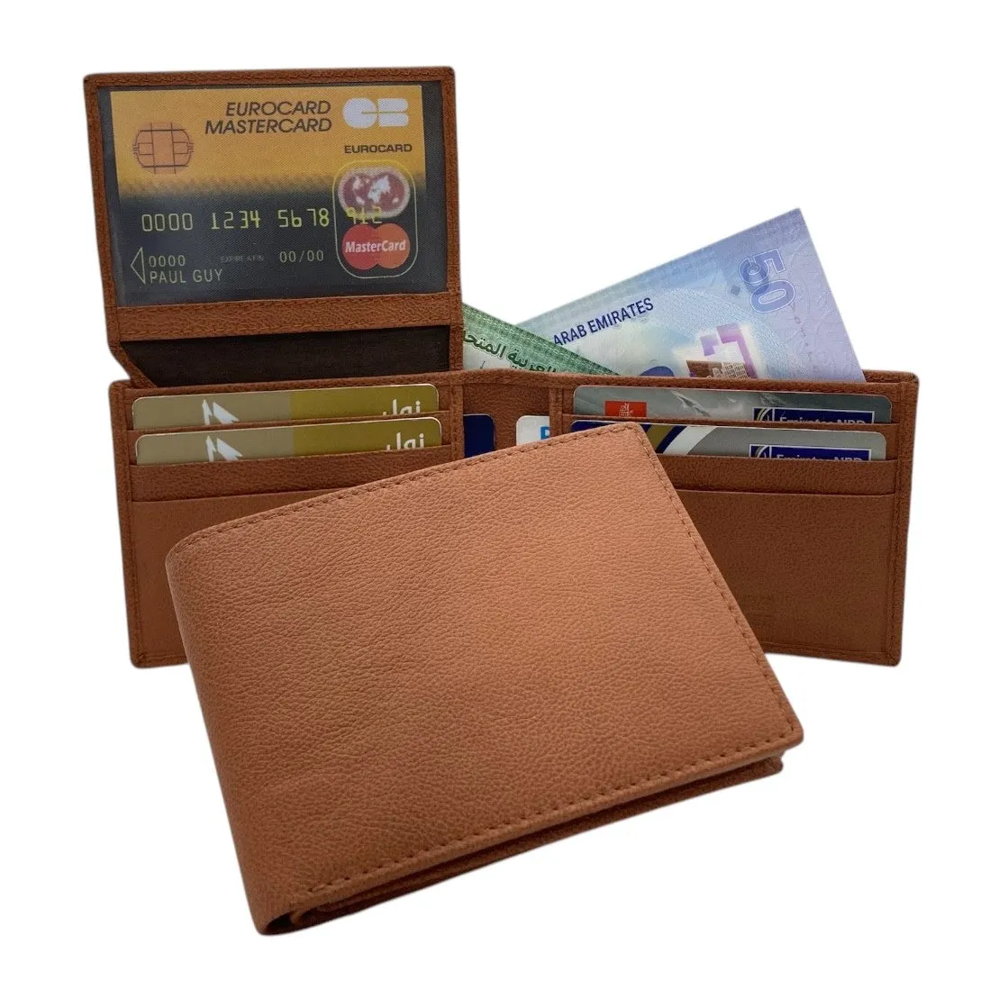 Smooth Top Grain Billfold Wallet # 1347 CC