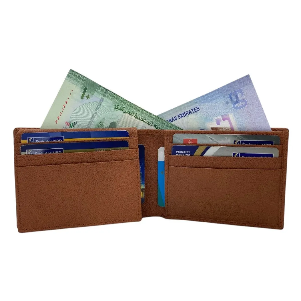 Smooth Top Grain Billfold Wallet # 1347 CC