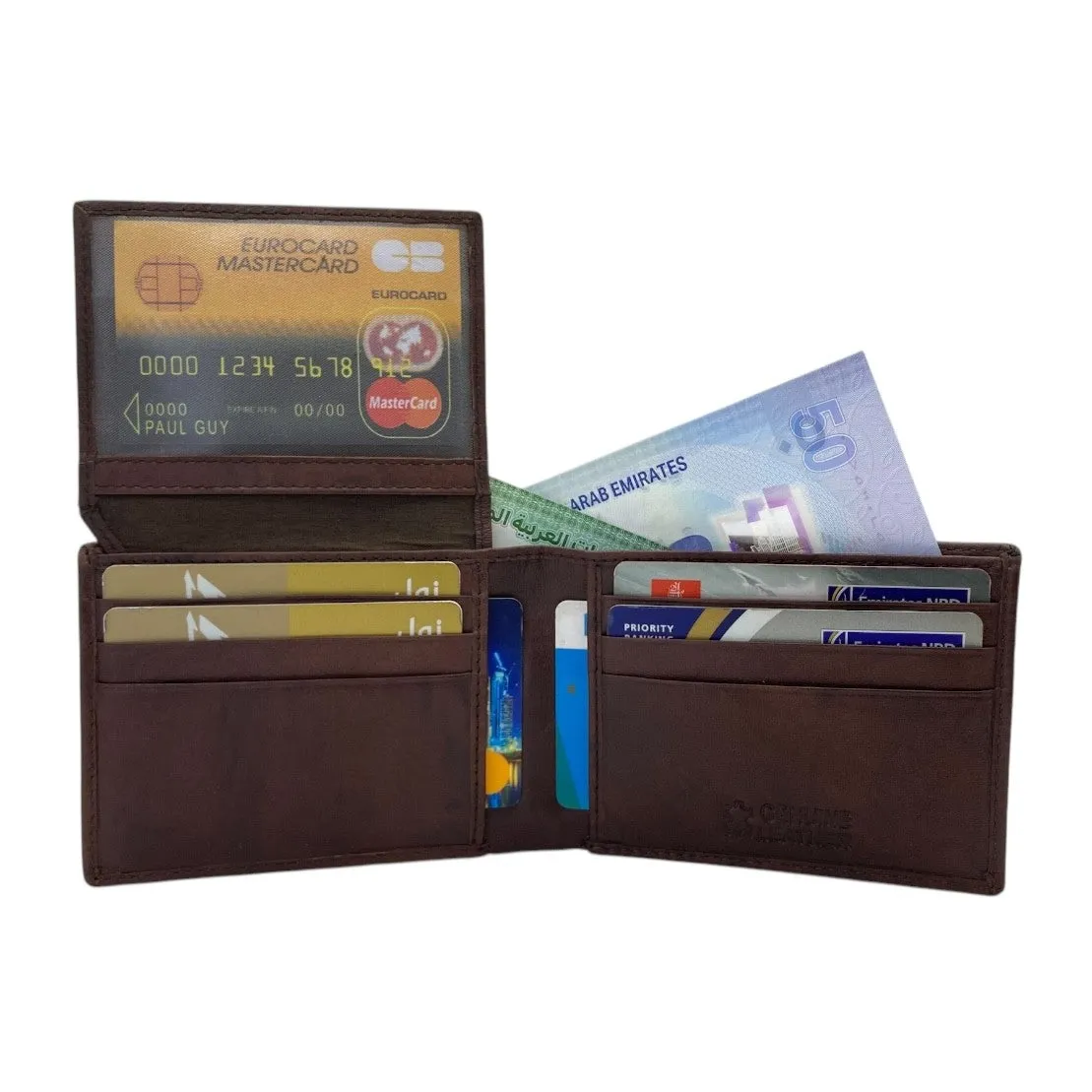 Smooth Top Grain Billfold Wallet # 1347 CC