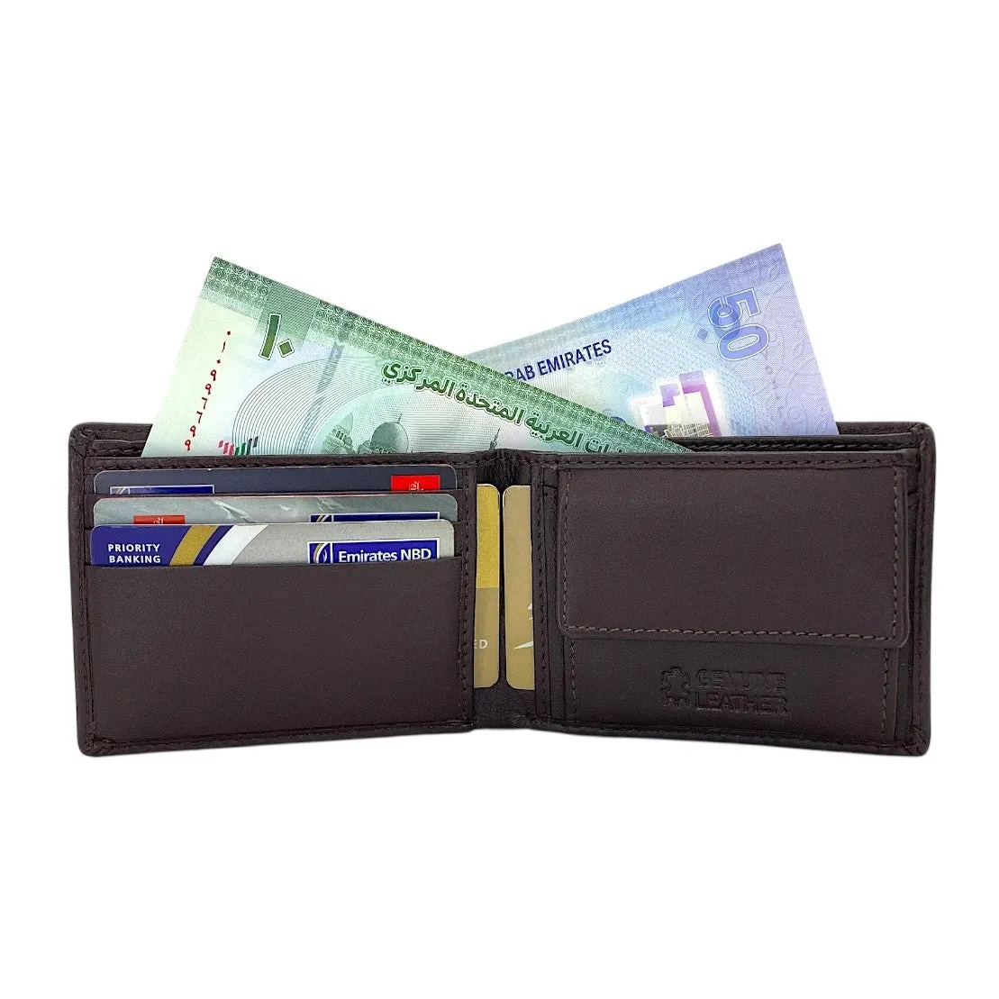 Smooth Top Grain Billfold Wallet # 1727 CP