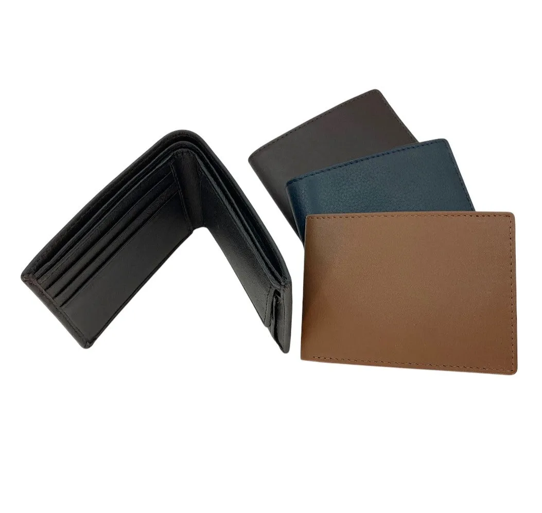 Smooth Top Grain Billfold Wallet # 1727 CP