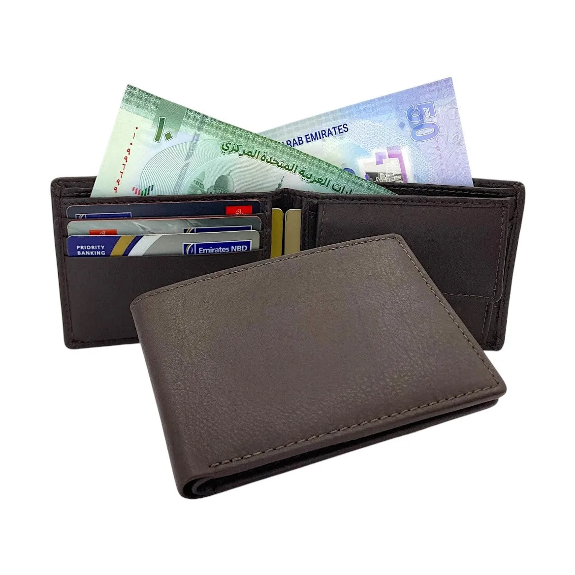 Smooth Top Grain Billfold Wallet # 1727 CP