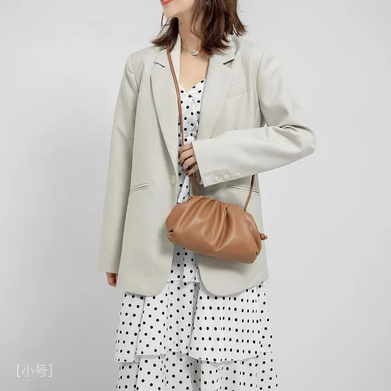 Soft PU Leather Women Shoulder Bag