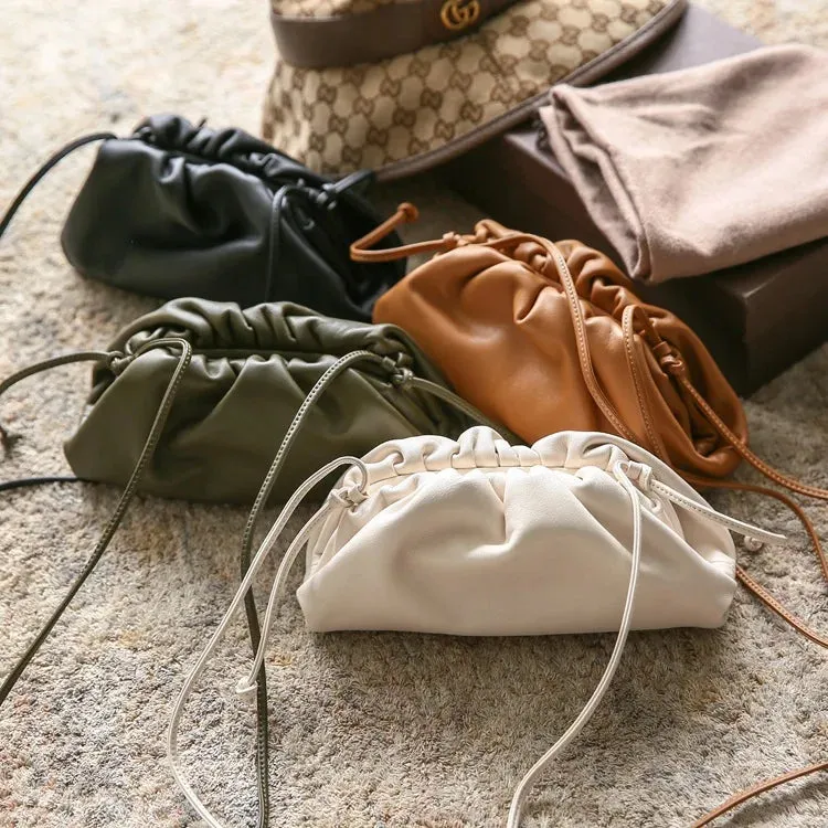 Soft PU Leather Women Shoulder Bag