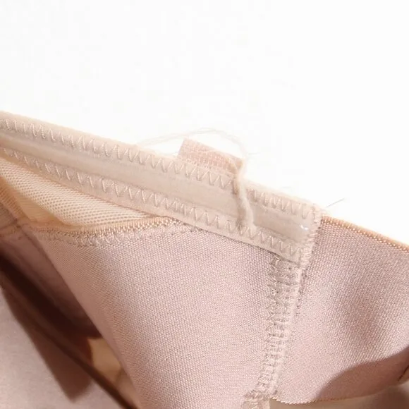 Spanx Suit Your Fancy Shaping Strapless Cupped Mid-Thigh Bodysuit ChampagneBeige