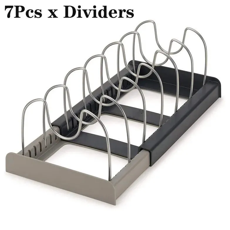 Stainless Steel Pot & Pan Organizer