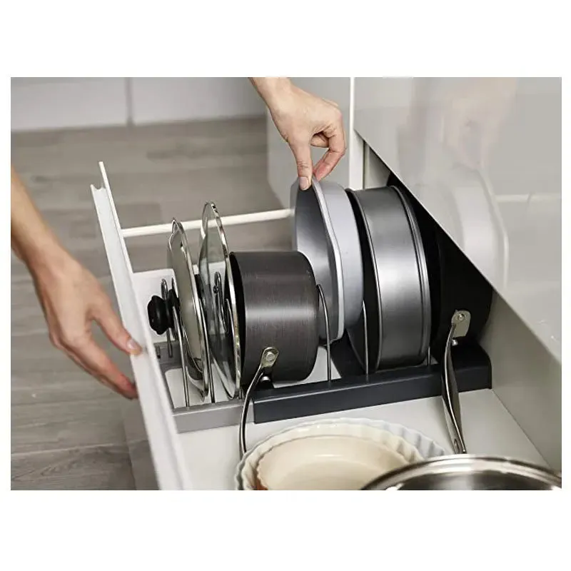 Stainless Steel Pot & Pan Organizer
