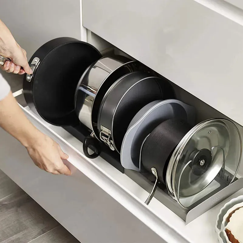 Stainless Steel Pot & Pan Organizer