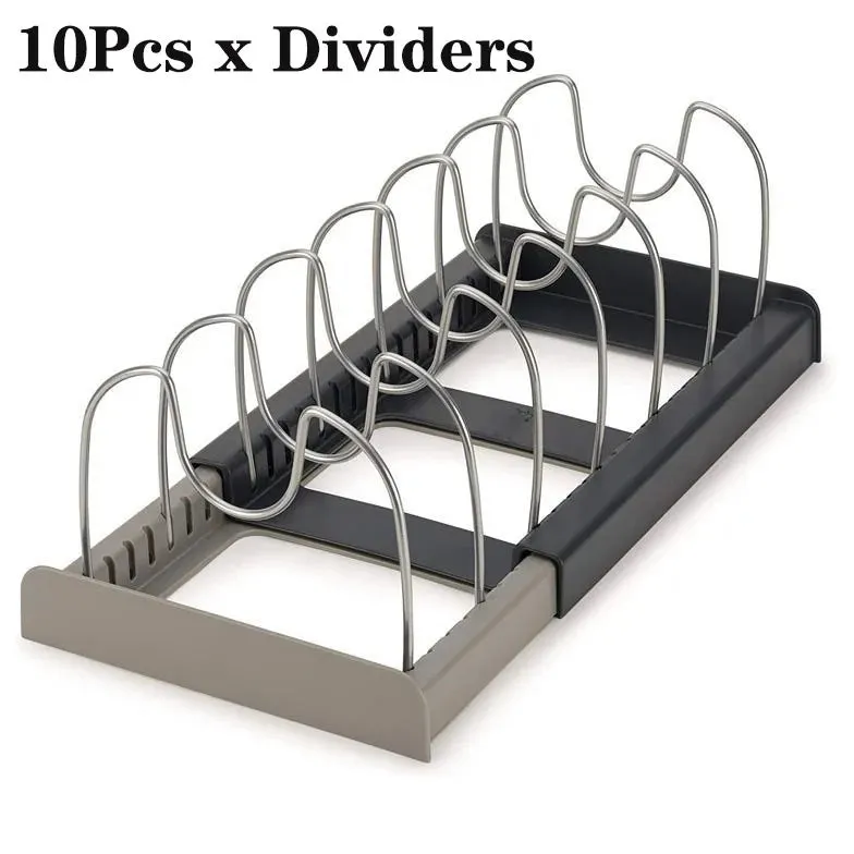 Stainless Steel Pot & Pan Organizer