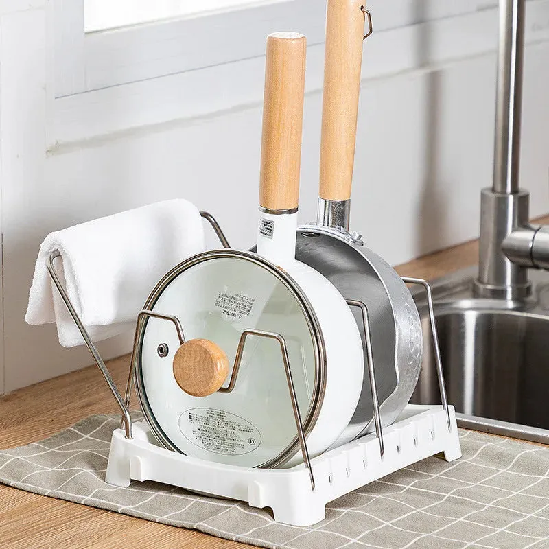 Stainless Steel Pot & Pan Organizer