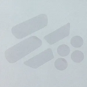 Stickers for blocking helmet front air vents