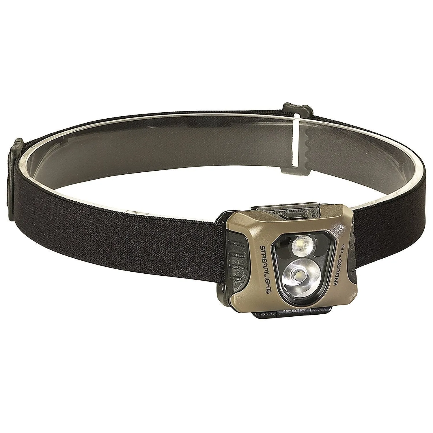 Streamlight Enduro Pro 200-Lumens Headlamp-Green/Wht LEDS - Coyote/Blk