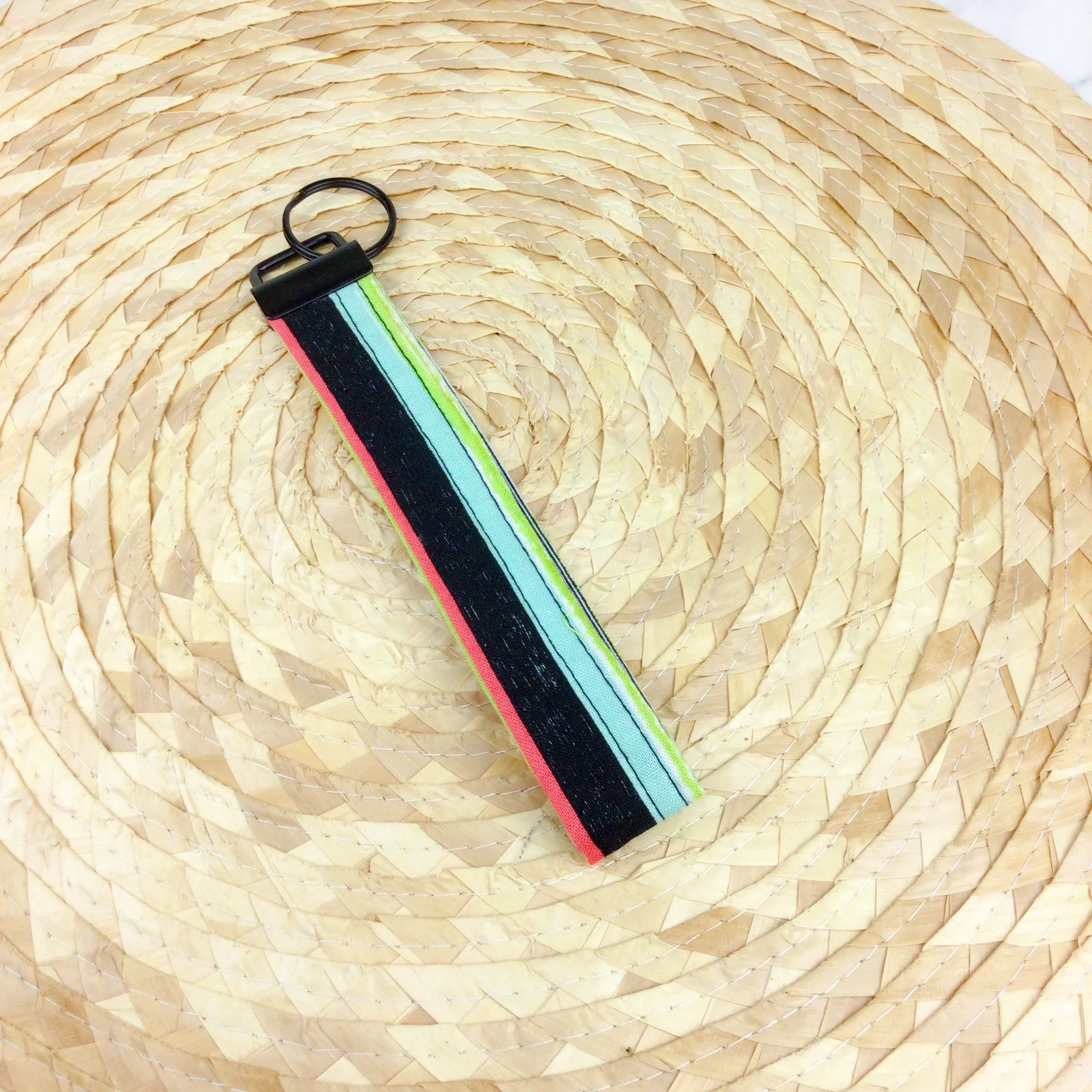Stripe Key Fob.