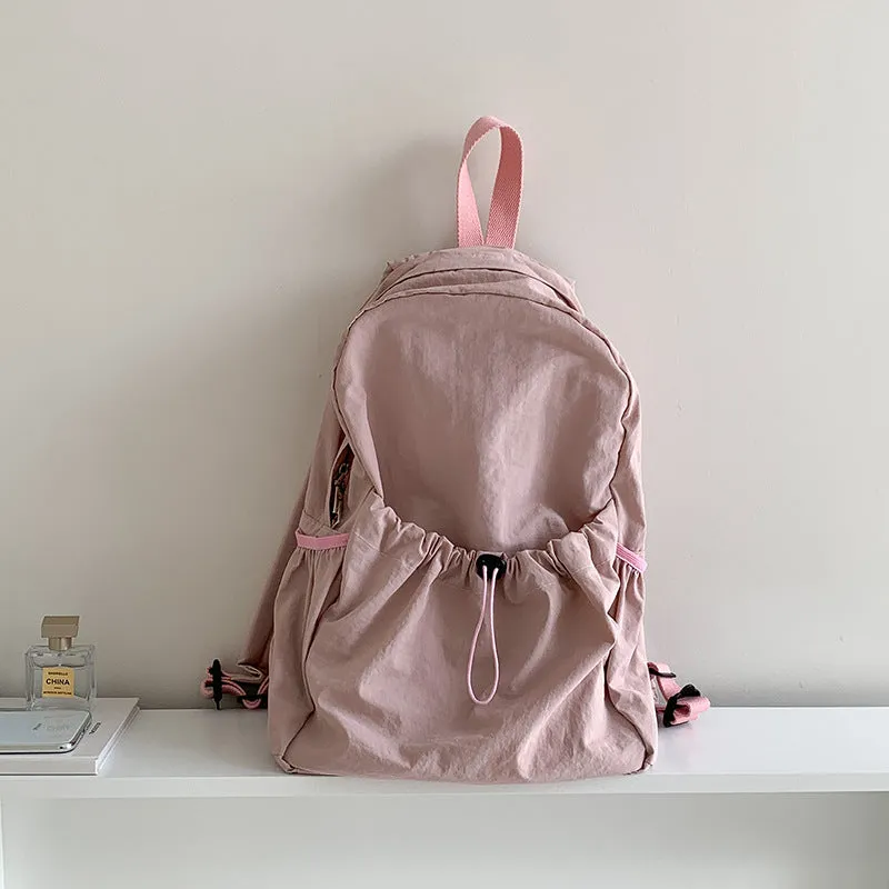 Style Large Capacity Nylon Lightweight Leisure Backpacks
