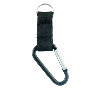 Taskmaster Black Carabiner Key Ring - 2 Pack