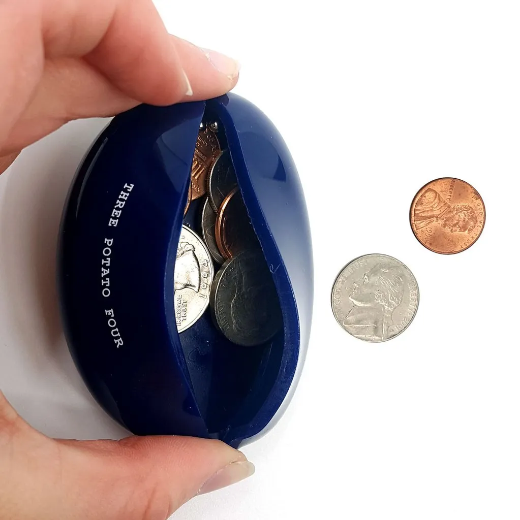 THREE POTATO FOUR Coin Pouch Camping Money