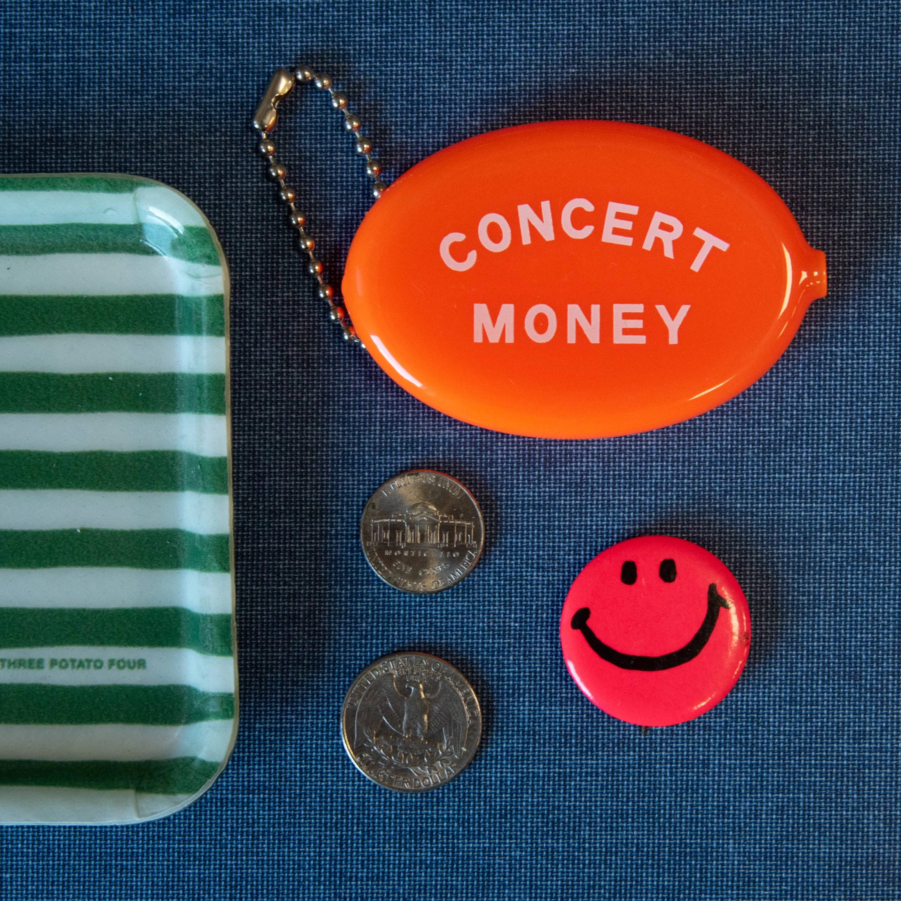 THREE POTATO FOUR Coin Pouch Concert Money