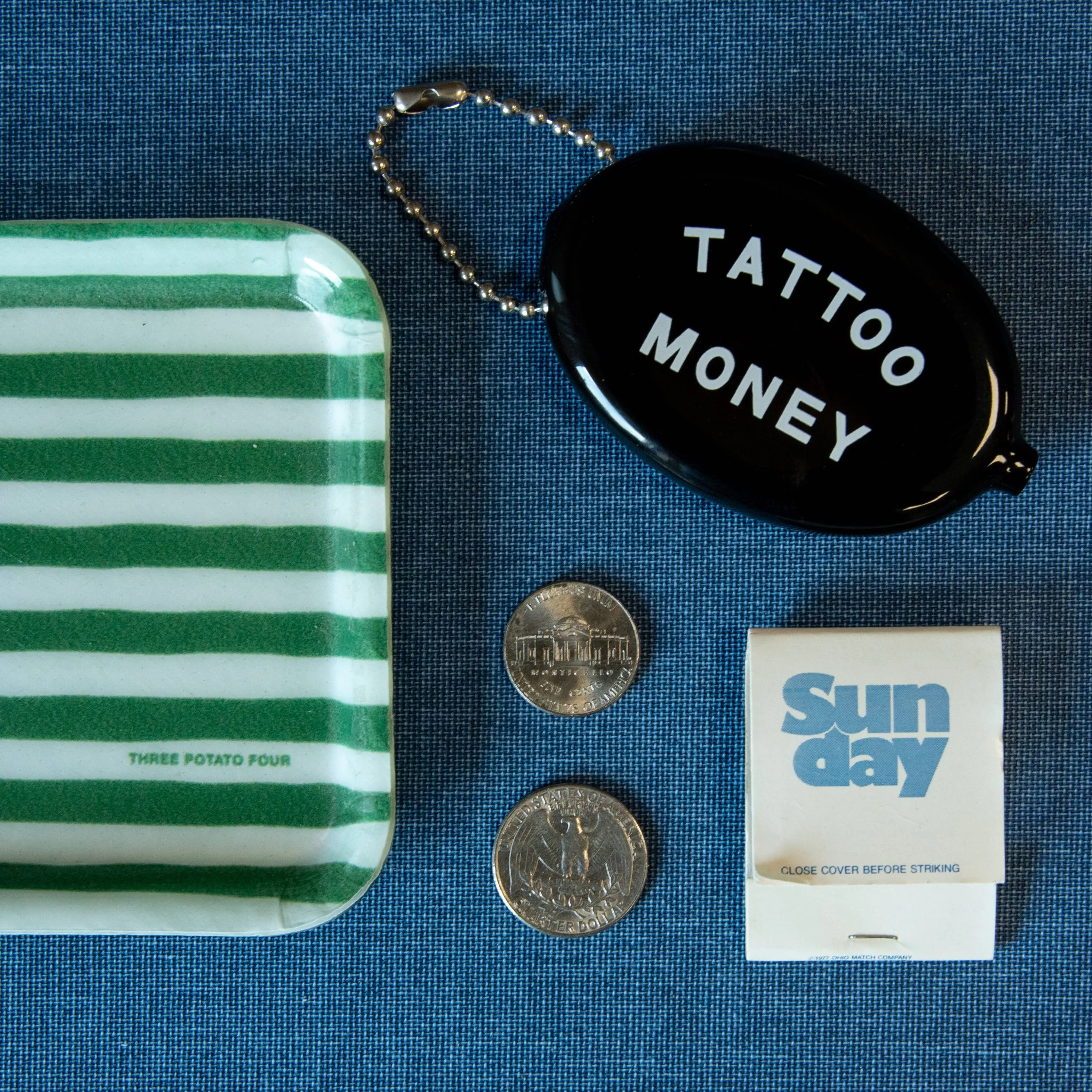 THREE POTATO FOUR Coin Pouch Tattoo Money