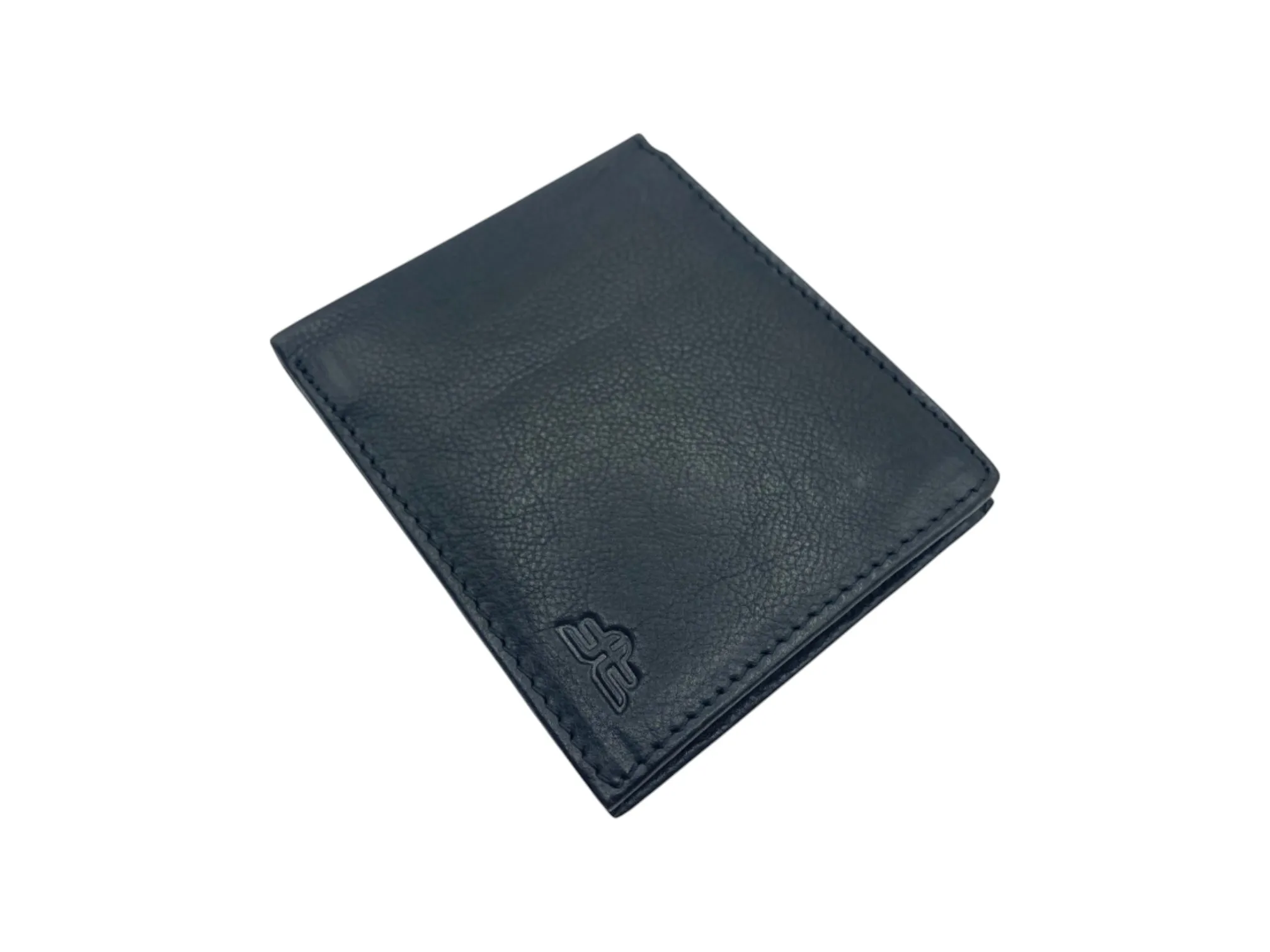 Top Grain Leather 2 Photo ID Billfold Wallet # 4277