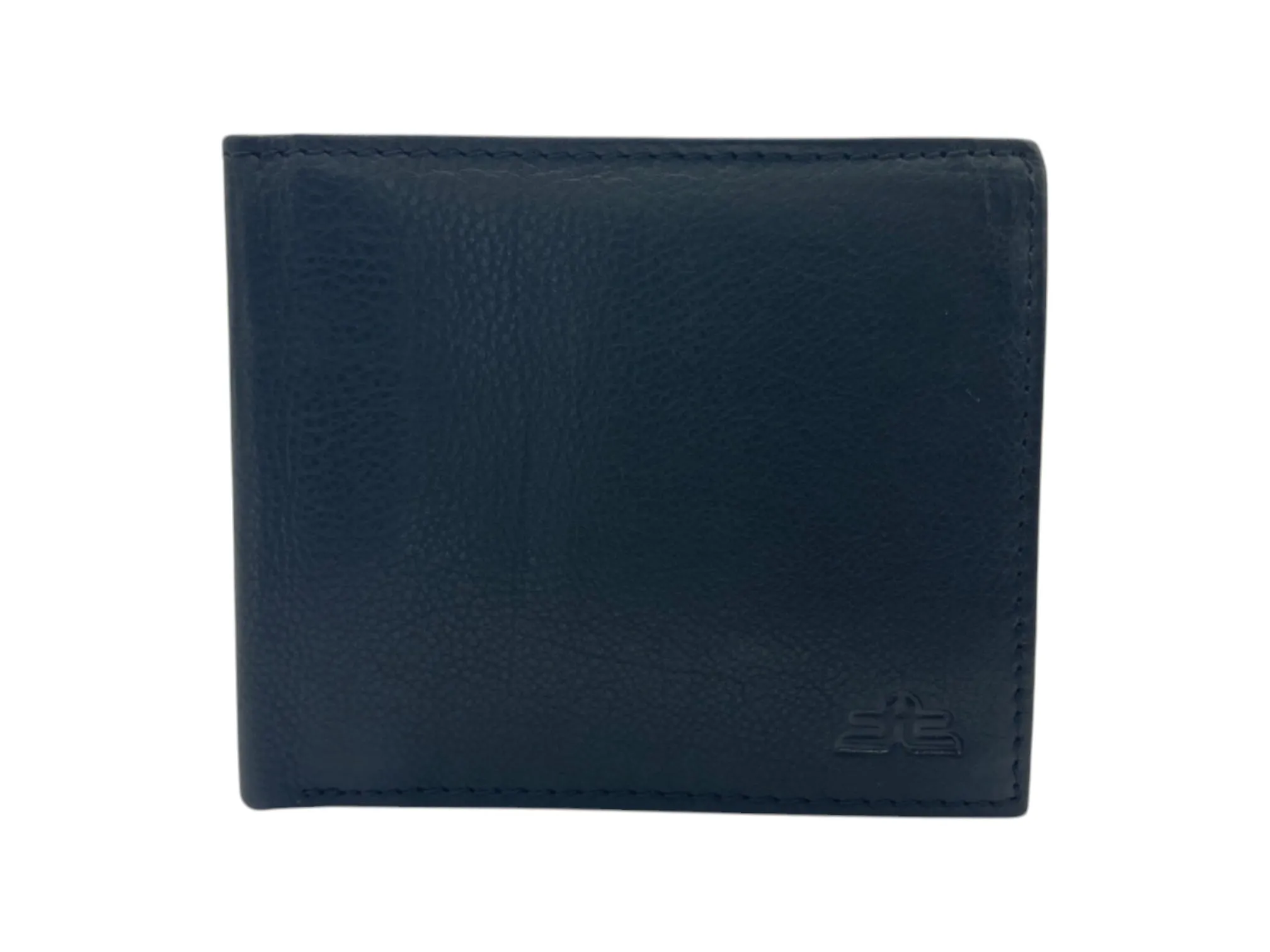 Top Grain Leather 2 Photo ID Billfold Wallet # 4277