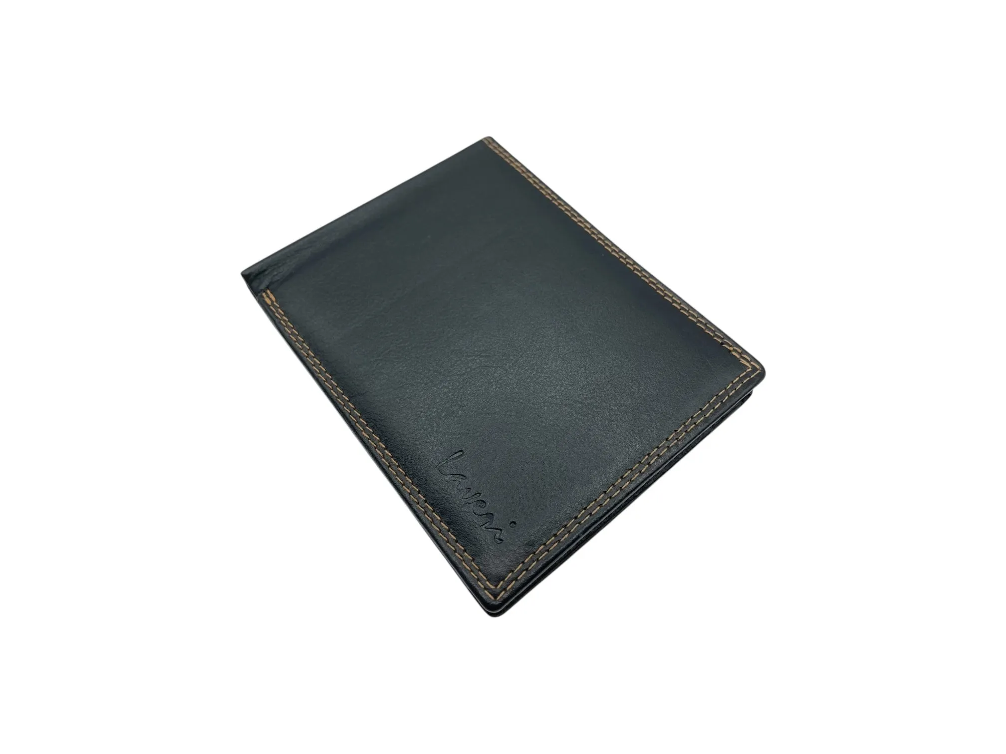 Top Grain Napa Leather Card & Coin Billfold Wallet # 1247